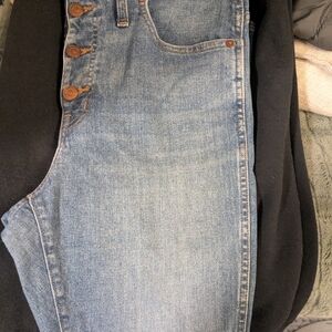 Madewell Light Blue High-Rise Jeans